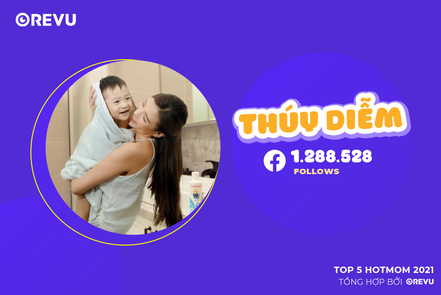 hot mom nổi bật Thúy Diễm