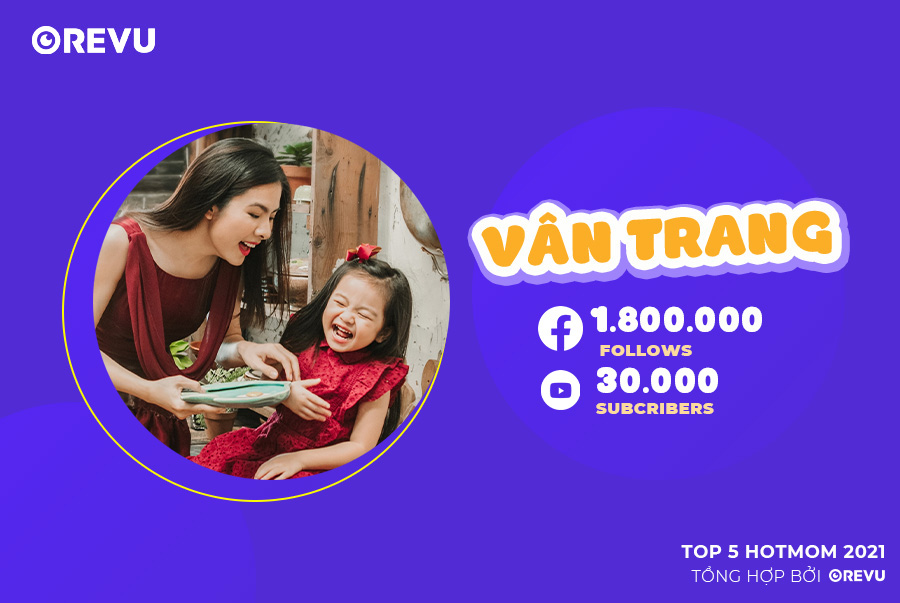 hot mom nổi bật Vân Trang