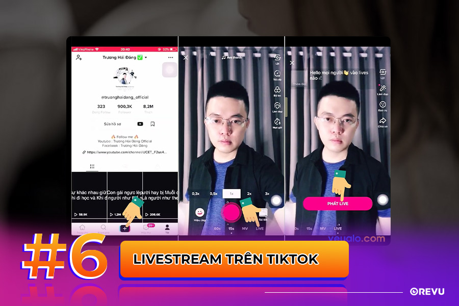 Livestream trên TikTok