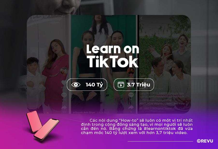 Định dạng video How-to và sự thành công của #learnontiktok