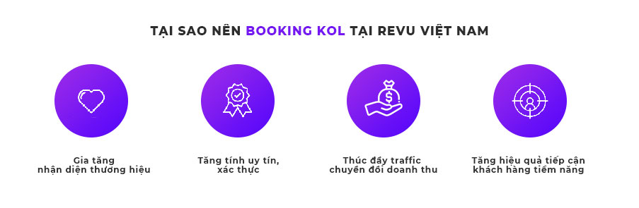 Tại sao nên Booking KOL tại REVU Việt Nam