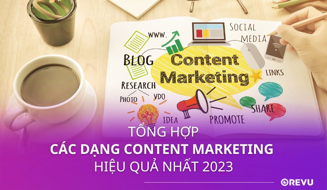 Tổng hợp: Các dạng Content Marketing hiệu quả nhất 2023