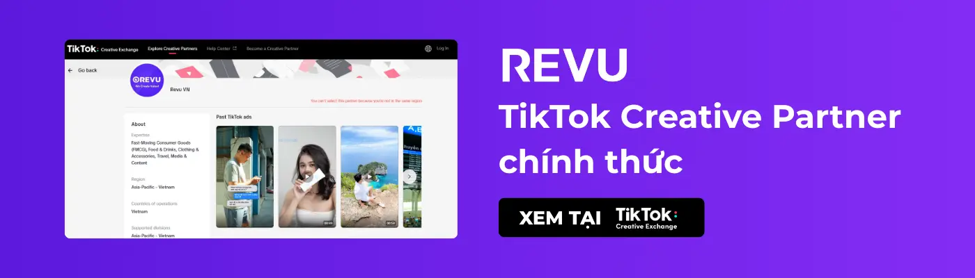REVU TIKTOK CREATIVE PARTNER