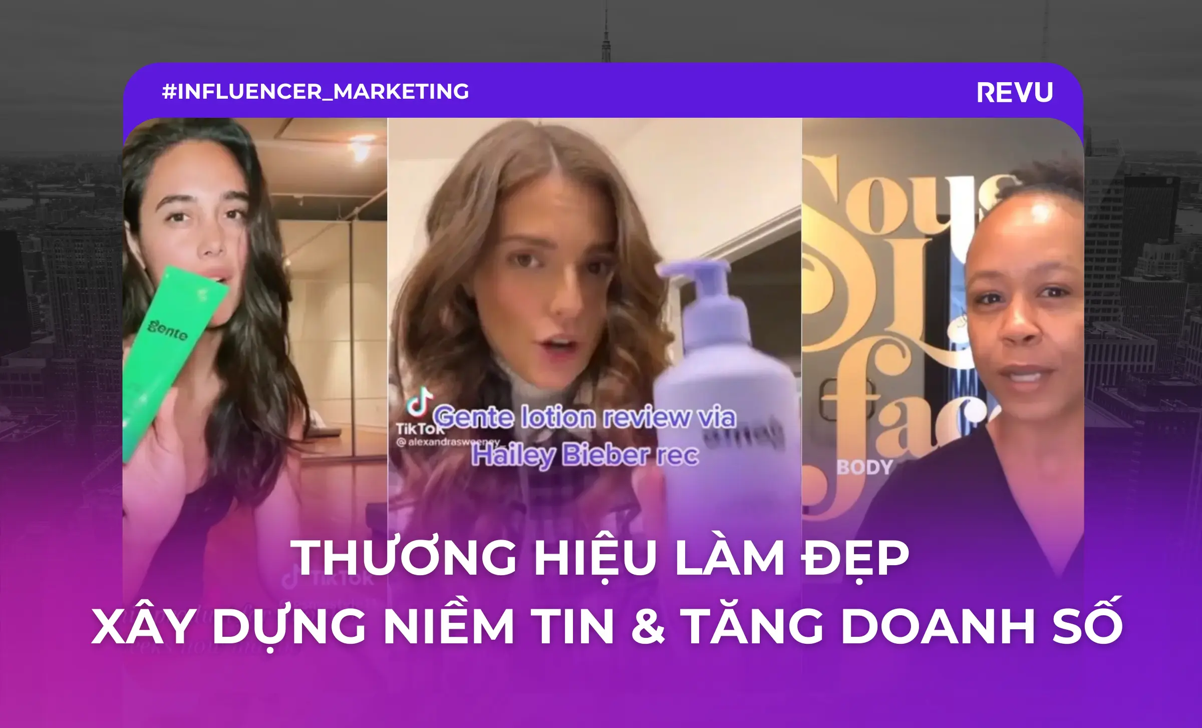 influencer marketing thương hiệu mỹ phẩm