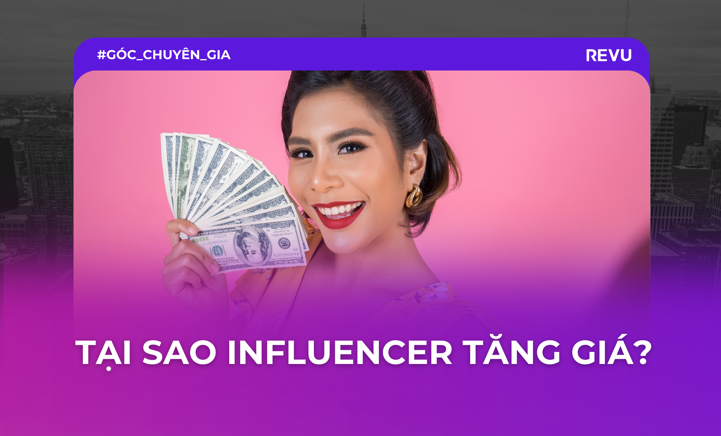 tại sao influencer tăng giá