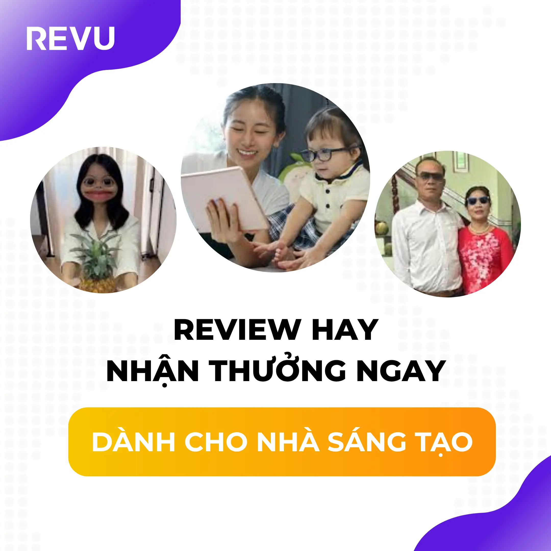 banner vuông creator