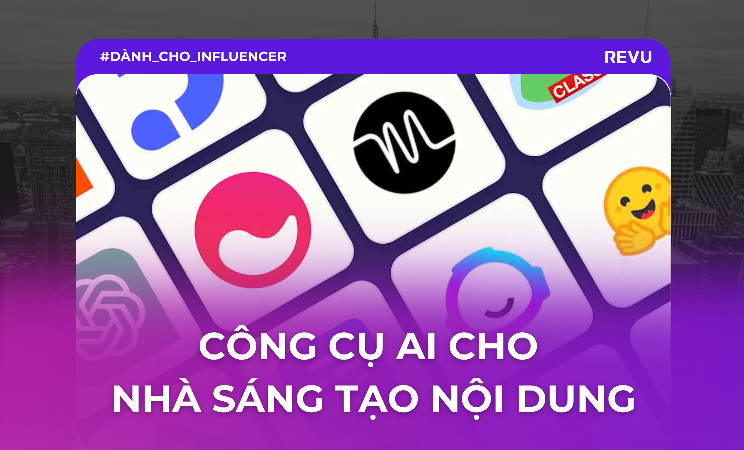 công cụ ai miễn phí content creator
