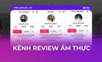 kênh review ẩm thực