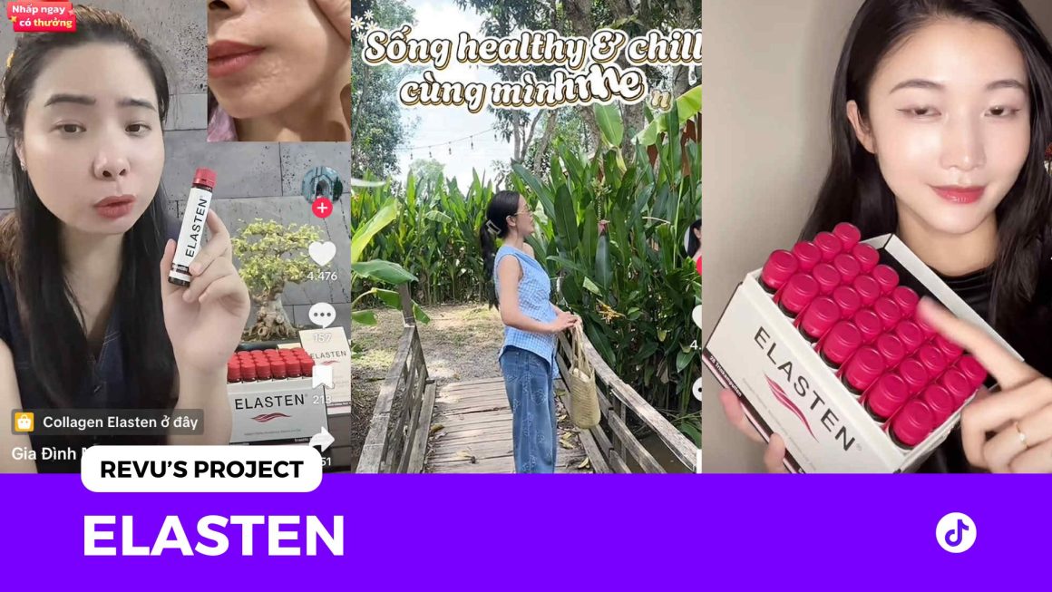 Elasten x REVU: 40 reviewer – 4,4 triệu lượt lan tỏa thông điệp ngừa lão hóa tuổi 25 với collagen