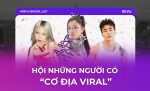danh sách influencer dễ viral cơ địa viral