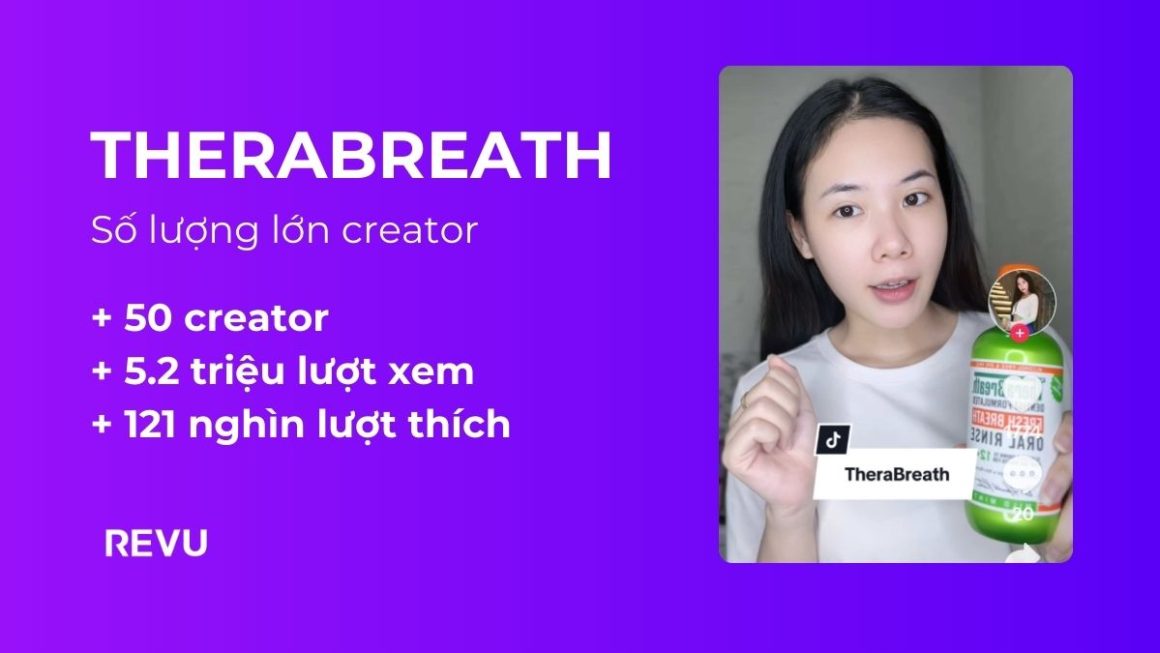 TheraBreath x REVU: Review TikTok lan tỏa giải pháp xử lý tận gốc hơi thở có mùi