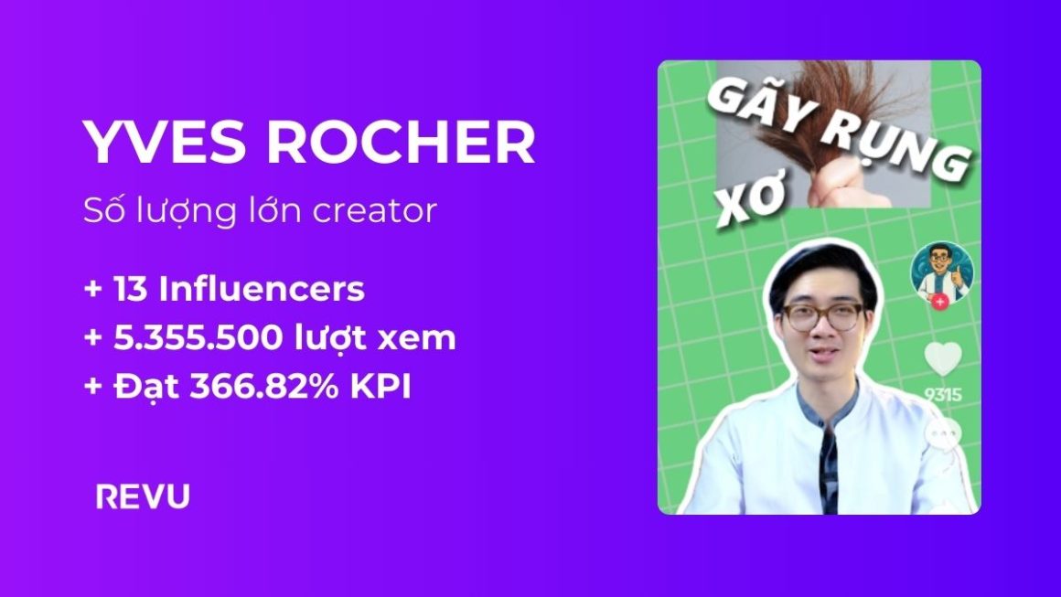 Yves Rocher x REVU: Một thông điệp, nhiều tiếng nói, 5 triệu view