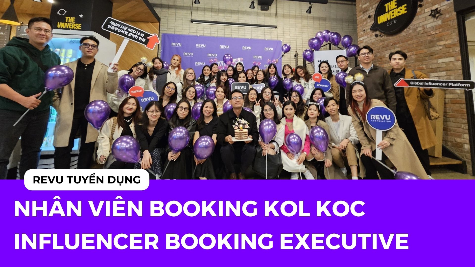 REVU TUYỂN DỤNG Nhân viên Booking KOL KOC