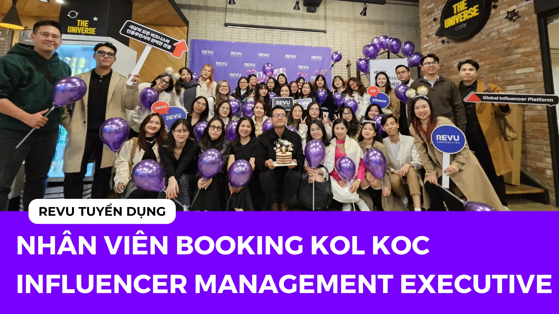 REVU TUYỂN DỤNG Nhân viên Booking KOL KOC