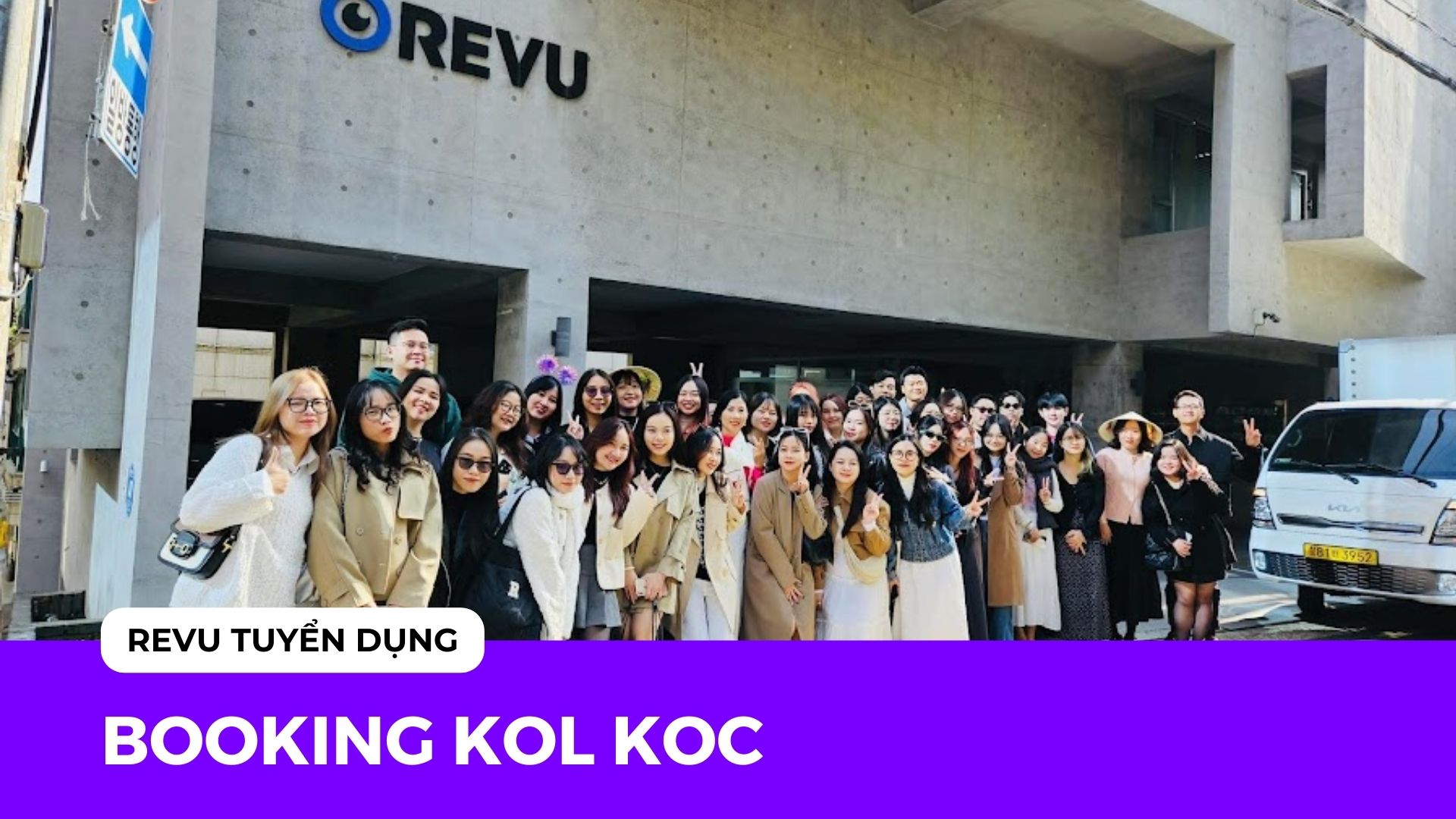 REVU TUYỂN DỤNG nhân viên booking kol koc