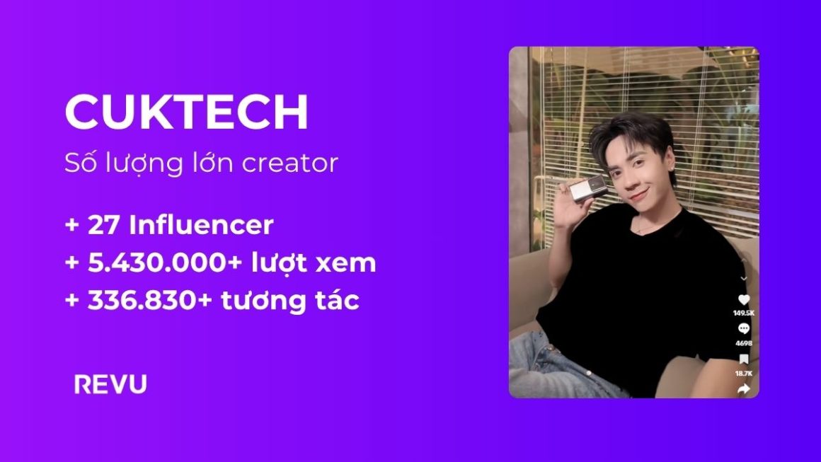 CUKTECH x REVU: Khi pin không còn là giới hạn của sáng tạo