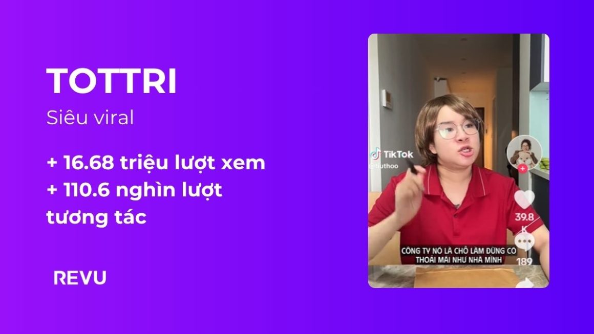 Traphaco Tottri x REVU: Tấu hài chuyện trĩ – 16 triệu view TikTok
