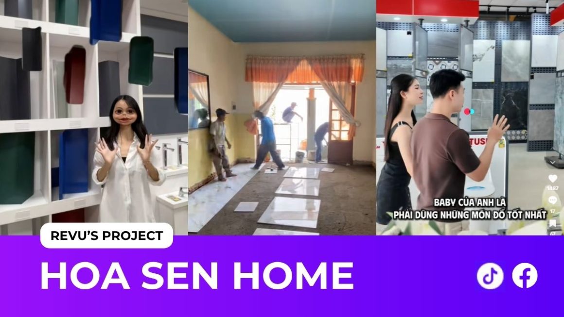 Hoa Sen Home x REVU: Từ GenZ ở trọ đến kỹ sư thi công – câu chuyện cải tạo tổ ấm được truyền tải đa dạng qua nhiều influencer
