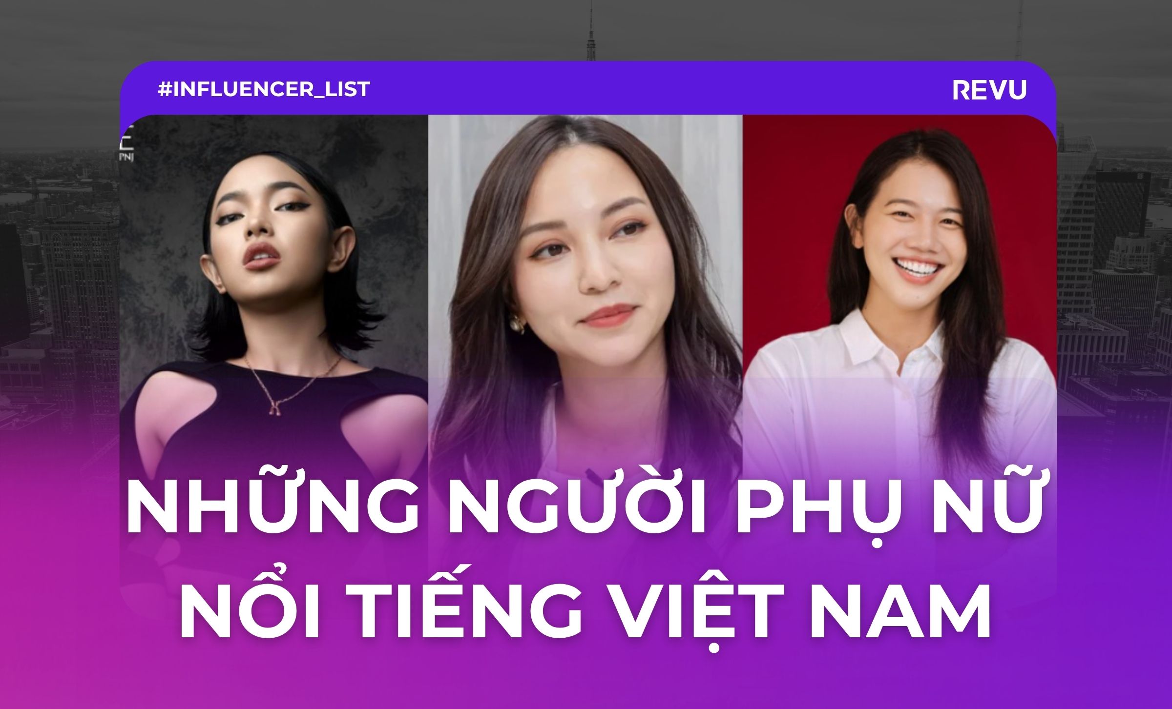 tên những người phụ nữ nổi tiếng Việt Nam