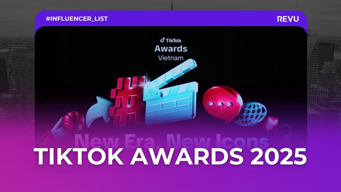 Danh sách Creator đạt giải tại TikTok Awards 2025