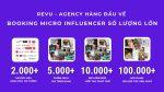 dịch vụ booking influencer số lượng lớn