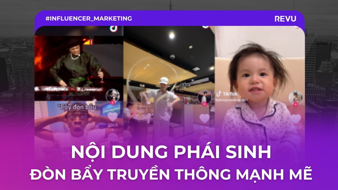 Nội dung phái sinh – Chìa khóa nhân rộng hiệu quả truyền thông cho thương hiệu