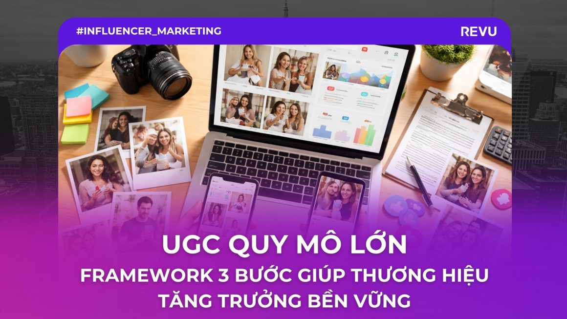 UGC Quy Mô Lớn: Framework 3 Bước Giúp Thương Hiệu Tăng Trưởng Bền Vững
