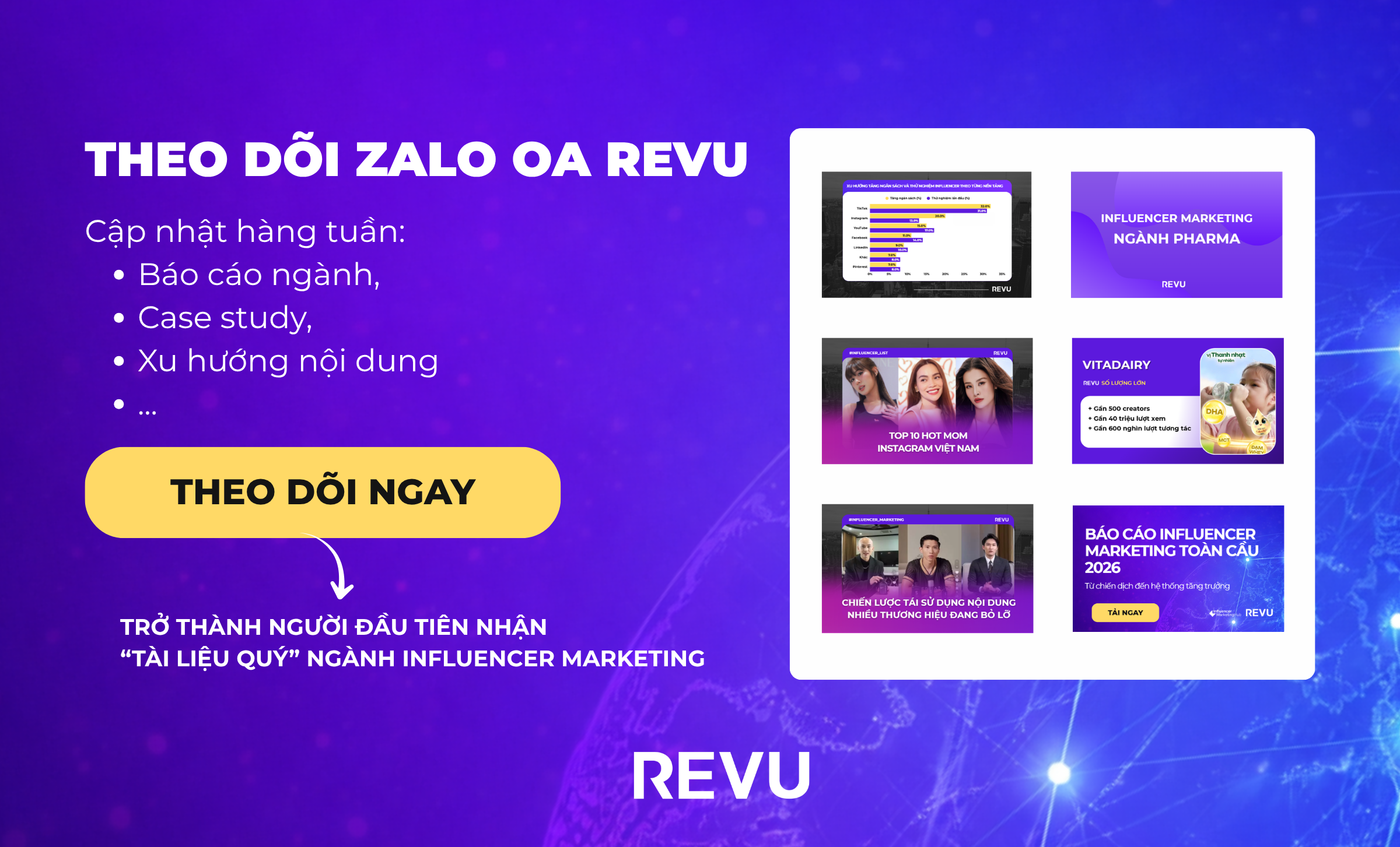 Theo dõi OA REVU